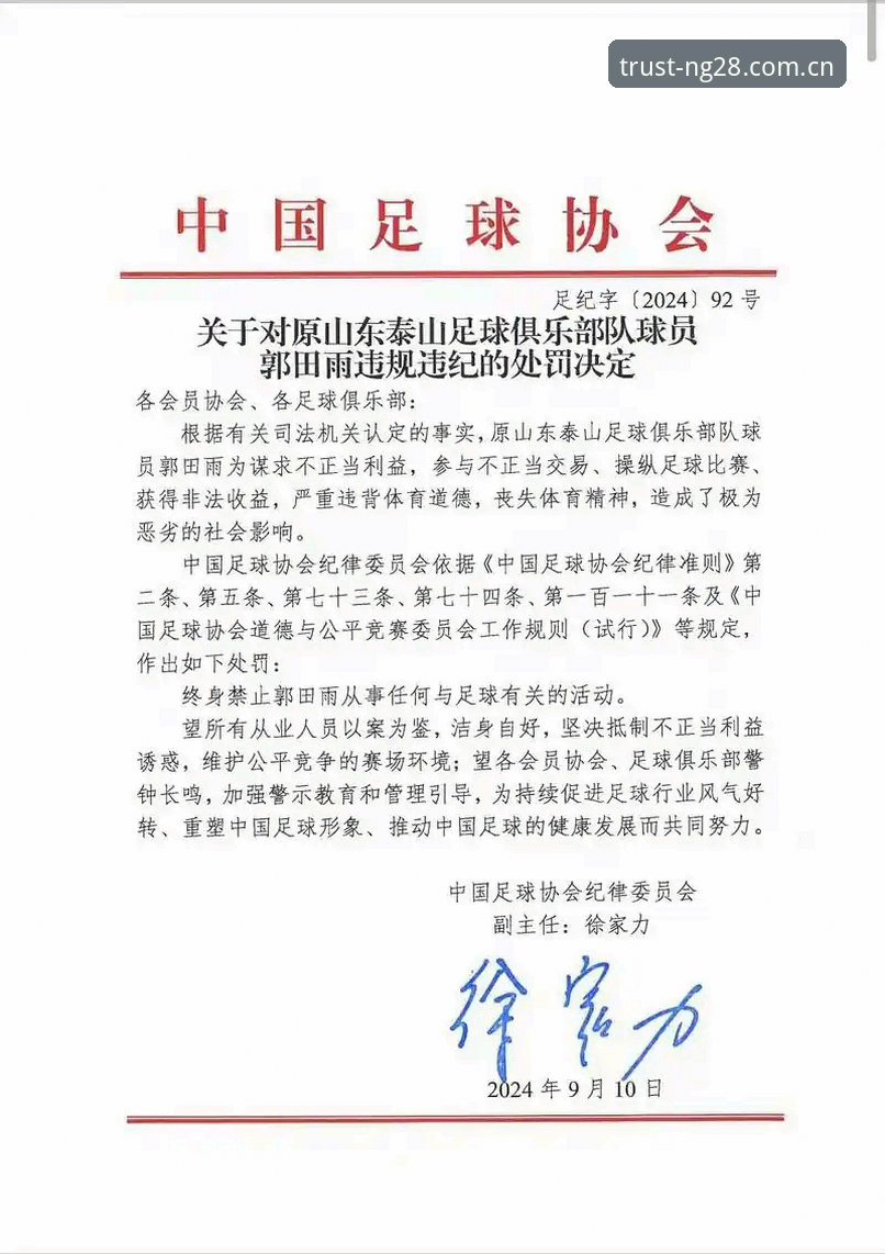 中国足协第三批禁足名单深度解析：行业整顿背后的体育生态重构